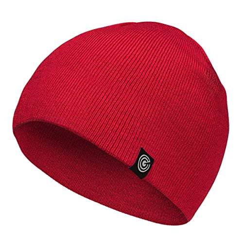 Revony Original Beanie Cap - Soft Knit Beanie Hat - Warm and Durable (Red) - Image 1