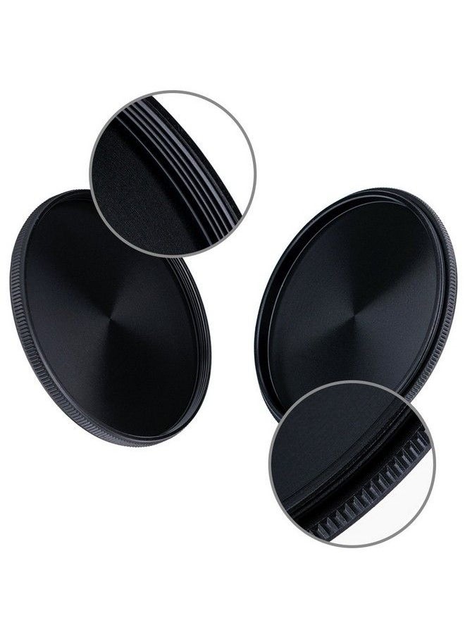 JJC - Metal Lens Filter Stack Cap Filter Protective Case For 49Mm Ultraviolet Uv Filter Circular Polarizer Cpl Filter Neutral Density Nd Filter And More Filters In 49Mm Thread Sizeupgraded Slim Version - Image 1