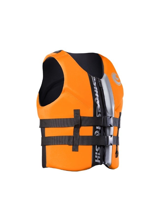 Hisea Water Sports Vest Life Jacket Orange - Image 1