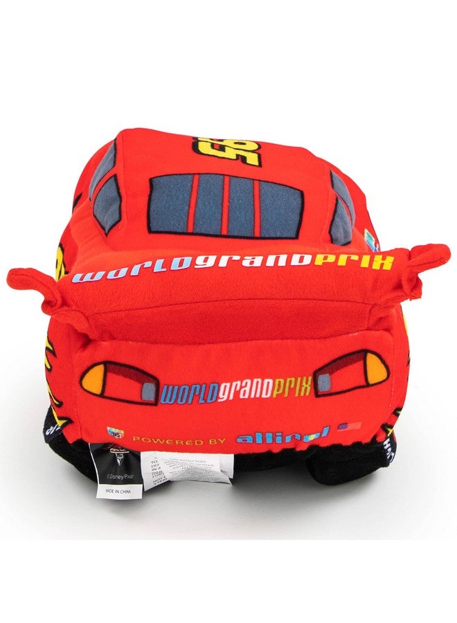 Jay Franco Cars Plush Stuffed Lightning Mcqueen Red Pillow Buddy - Kids Super Soft Polyester Microfiber, 19 inch (Official Disney Pixar Product) - Image 2