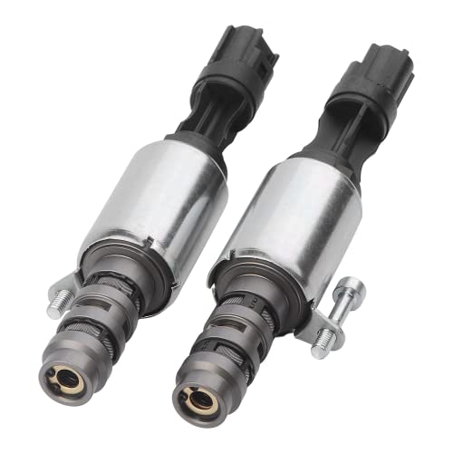 Jtron 2Pcs Camshaft Variable Valve Timing Solenoid VCT Solenoid 8L3Z-6M280-B Compatible with 2004-2010 F150 Sport Trac 3V 4.6L 5.4L Lincoln Navigator Mercury Mountaineer Black - Image 4