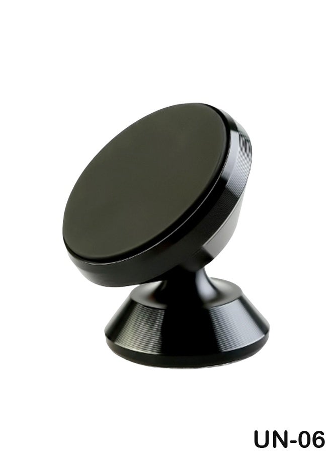 CAR Magnetic Car Mobile Holder UN-06 | 360° Rotating Dashboard Phone Mount | Strong Magnet Grip | Universal Smartphone Stand for Car, Home & Office Use - Image 1