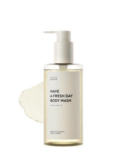 Sioris Have a fresh day body wash 300ml 1014floz Contain natural sulfactant AHA BHA slightly acid sugar vitamin cleanser for sensitive and dry skin good for family body care Korean skin care