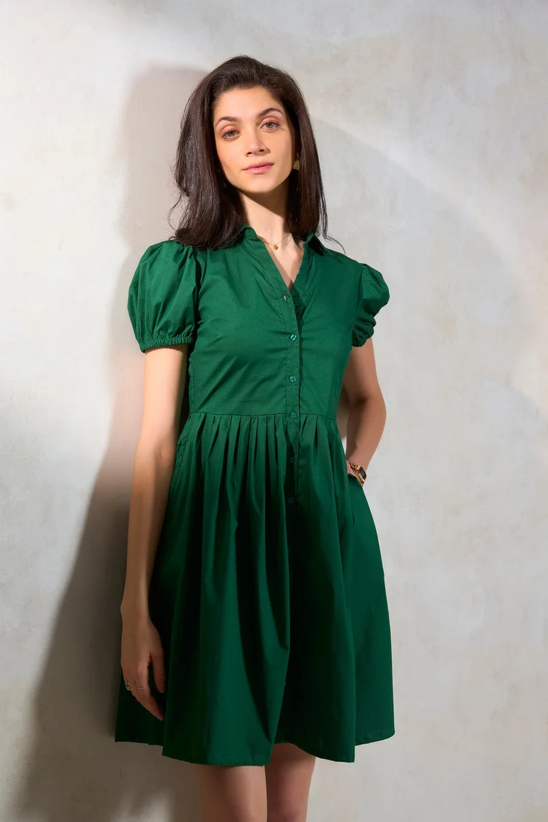 فيرجيو Cotton Fit Workwear  & Flare Dresses for Women