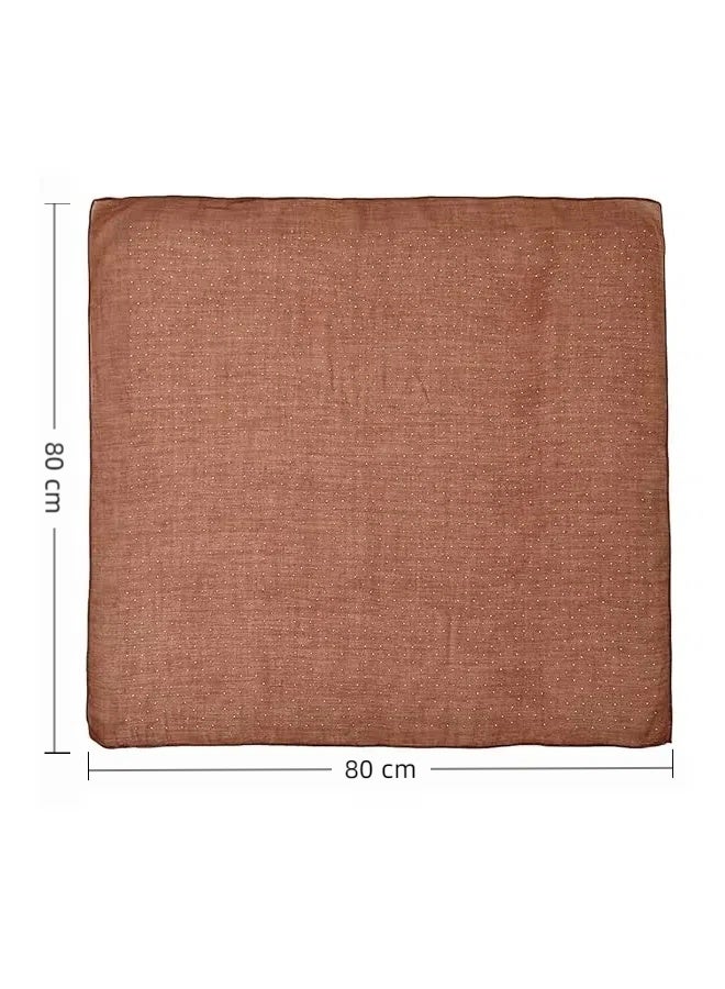 Satin Large Square Head Scarf for Women Hijab Head Scarf Lightweight Shimmer Scarves Crepe Wedding Shawl and Wrap - Image 5