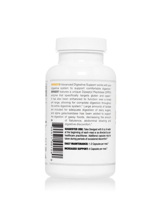 Arthur Andrew Medical - Devigest ADS, Advanced Digestive Support, Relief for Lactose Intolerance and Casein Sensitivities, Vegan, Non-GMO, 180 Capsules - Image 4