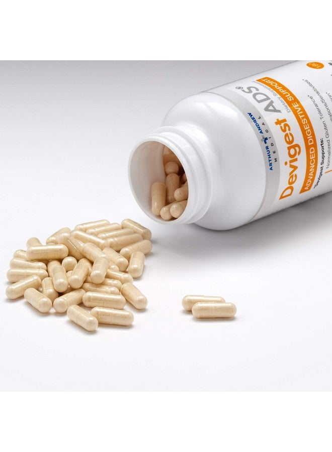 Arthur Andrew Medical - Devigest ADS, Advanced Digestive Support, Relief for Lactose Intolerance and Casein Sensitivities, Vegan, Non-GMO, 180 Capsules - Image 3