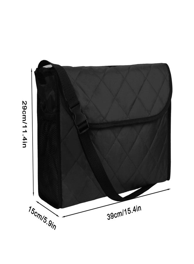 Yabcany Wheelchair Backpack Bag, Wheelchair Bag,6Colors - Large Tote Accessory to Hang on Back- Lightweight, Wheelchair Storage Organizers for Walkers, Rollators, Scooters (Black) - Image 2