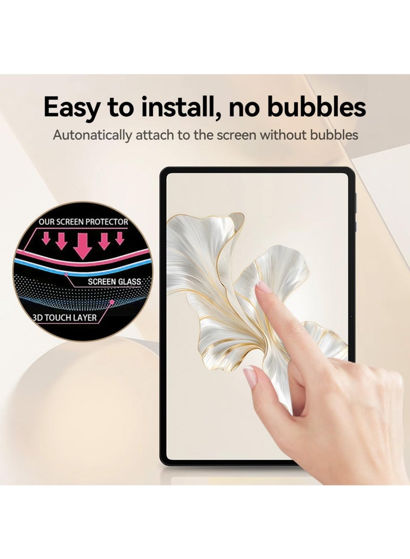 X-level 2Pcs Honor Pad 9 / Pad 9 Pro 12.1 Inch - 9H Ultra HD Tempered Glass Screen Protector (TSG9CN) - Clear,Screen Film Scratch Resistant Bubble Free Screen Protector - Image 3