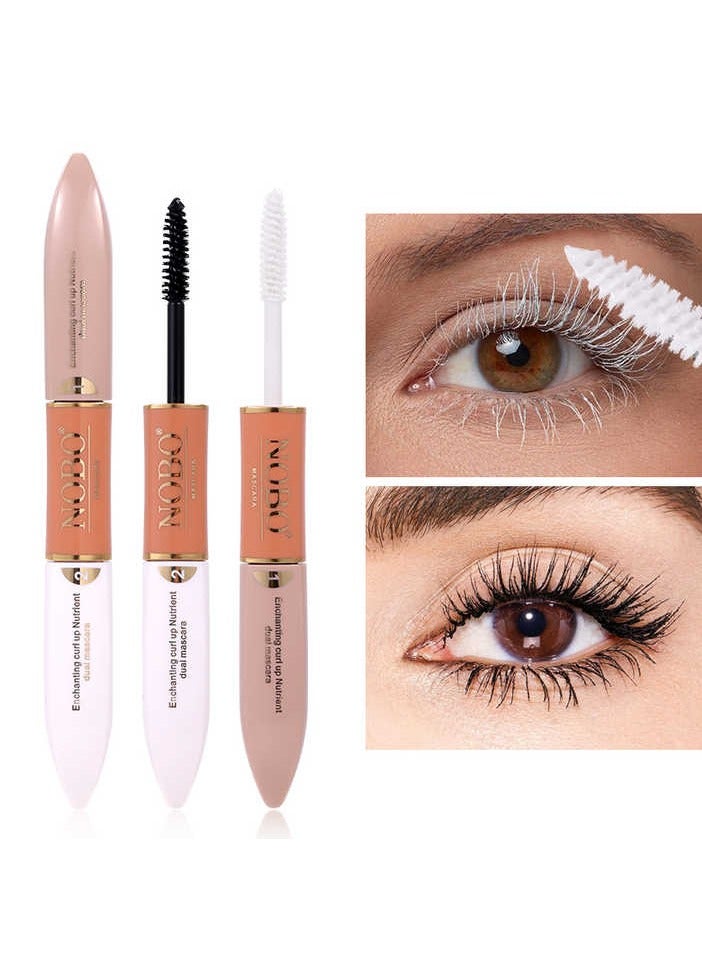Nobo Double Mascara 24hr Long Lasting Natural Mascara - Image 1