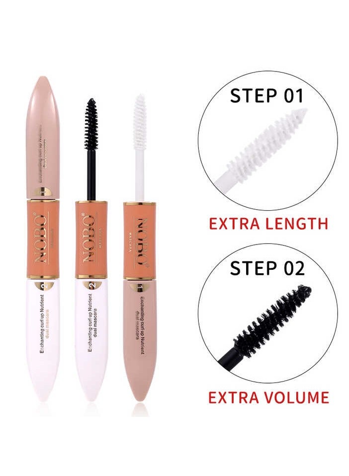 Nobo Double Mascara 24hr Long Lasting Natural Mascara - Image 3
