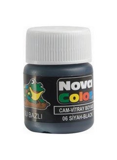 NOVA Glass Paint Black Water Based Nc-154 