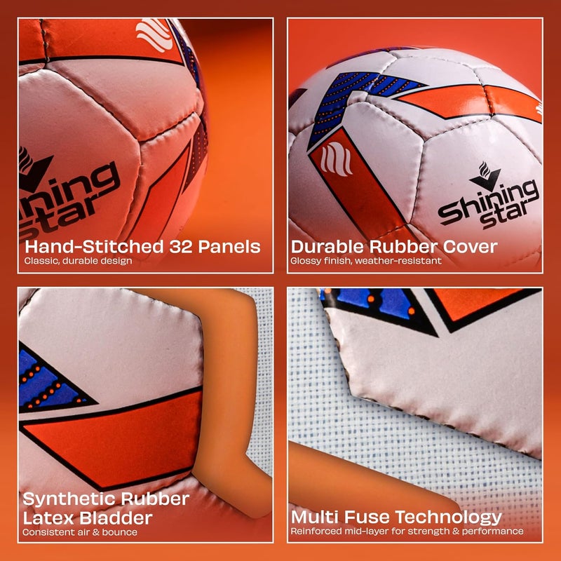 Nivia Shining Star Soccer Ball - Size 5 - Image 5