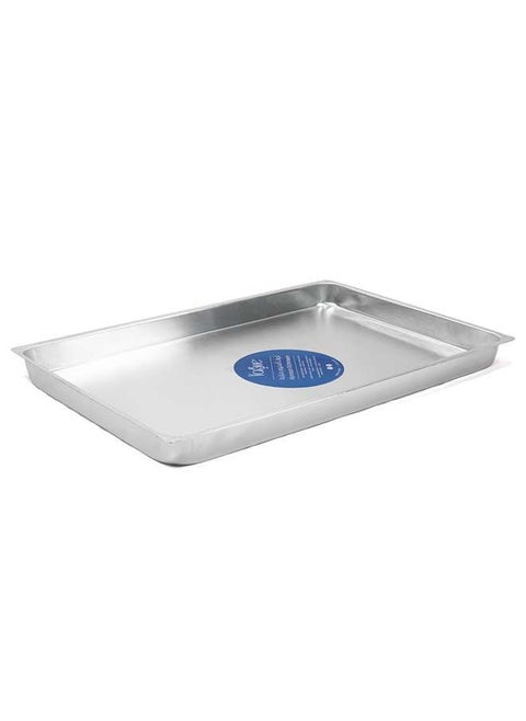 Aluminium Reactangular Oven Tray 57x37 cm / 1.5 mm ,Silver ,Jordan