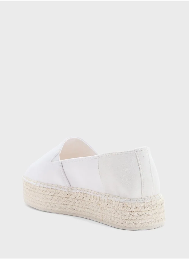 Calvin Klein Jeans FLATFORM ESPADRILLE