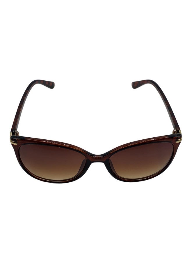 Influence Germany - Stylish Oval Brown Sunglasses for Women - Image 4