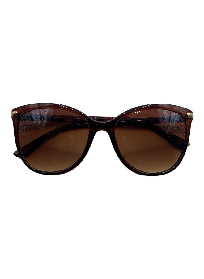 Influence Germany - Stylish Oval Brown Sunglasses for Women - Image 5