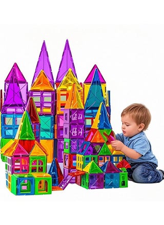 100 pcs Magnetic Tiles for kids, 3D Building Blocks Constructional Set - Unleash Limitless Creativity and  Learning - pzsku/ZDA8CAC42E17BAB136E63Z/45/1746260085/9804c1fe-4f46-40b3-adba-409508817736