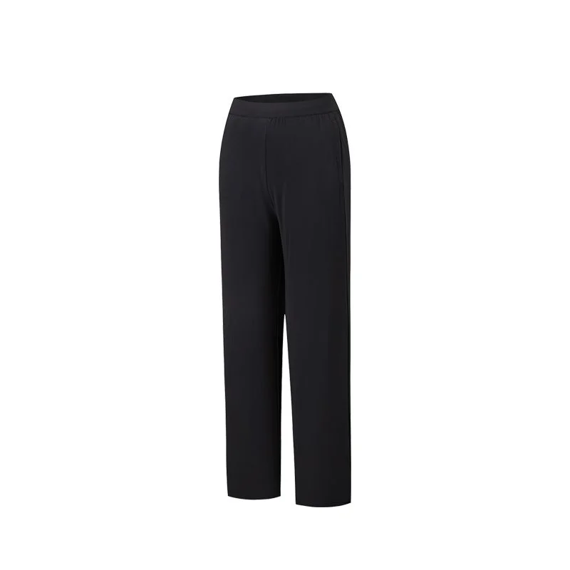 Anta black Pants Bar Women's Knit Track Pants for Women | Best Price UAE