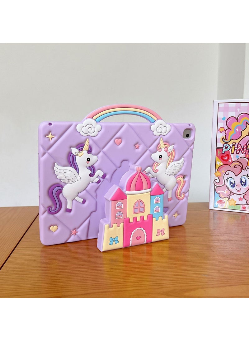 General Child case for iPad 11 inch (A16) 2025, shock-proof sturdy cute cartoon case with built-in holder, perfect gift  - Image 3