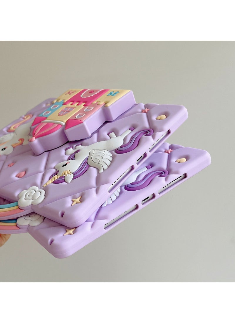 General Child case for iPad 11 inch (A16) 2025, shock-proof sturdy cute cartoon case with built-in holder, perfect gift  - Image 2