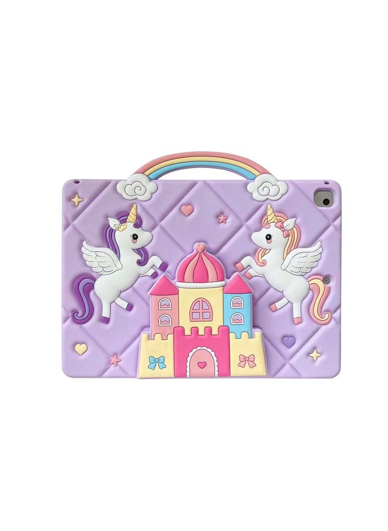 General Child case for iPad 11 inch (A16) 2025, shock-proof sturdy cute cartoon case with built-in holder, perfect gift  - Image 1