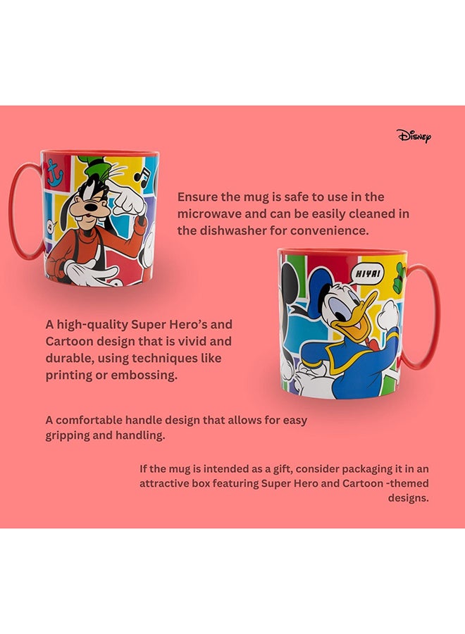 Disney Stor Micro Mug 390 ml Mickey Mouse Better Together  - Image 4