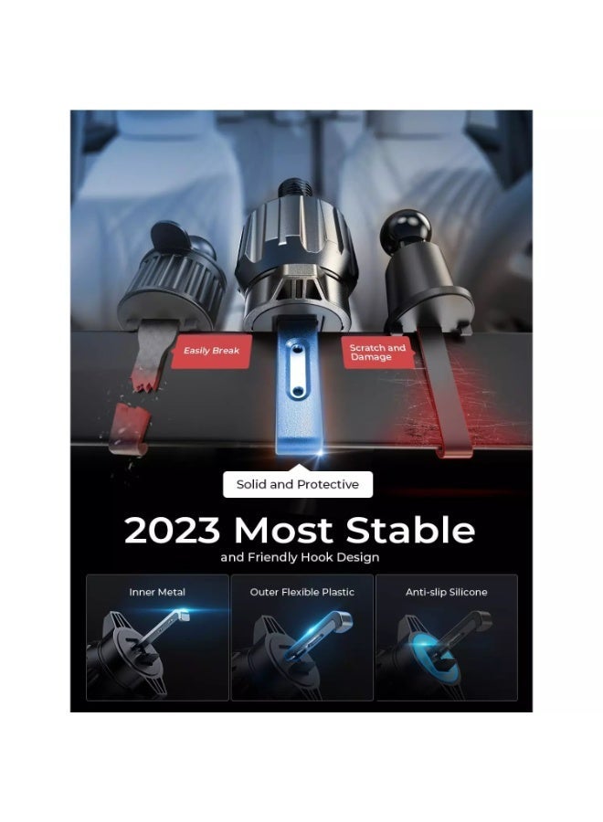 Lisen 2 in 1 for 18W MagSafe Car Mount Charger, Wireless Vent Charger Magnetic Phone Holder Mount for iPhone Car Accessories for iPhone 16 15 14 13 12 Pro Max Plus and Apple Watch - Image 3