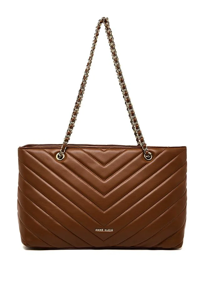 Logo Detail Puffer Convertible Shoulder Bag