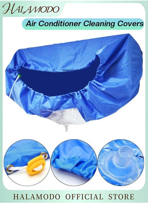 Air Conditioner Cleaning Cover, Waterproof Dustproof Cover, Pipe Dust Washing Bag, for Household Mounted Air Conditioner