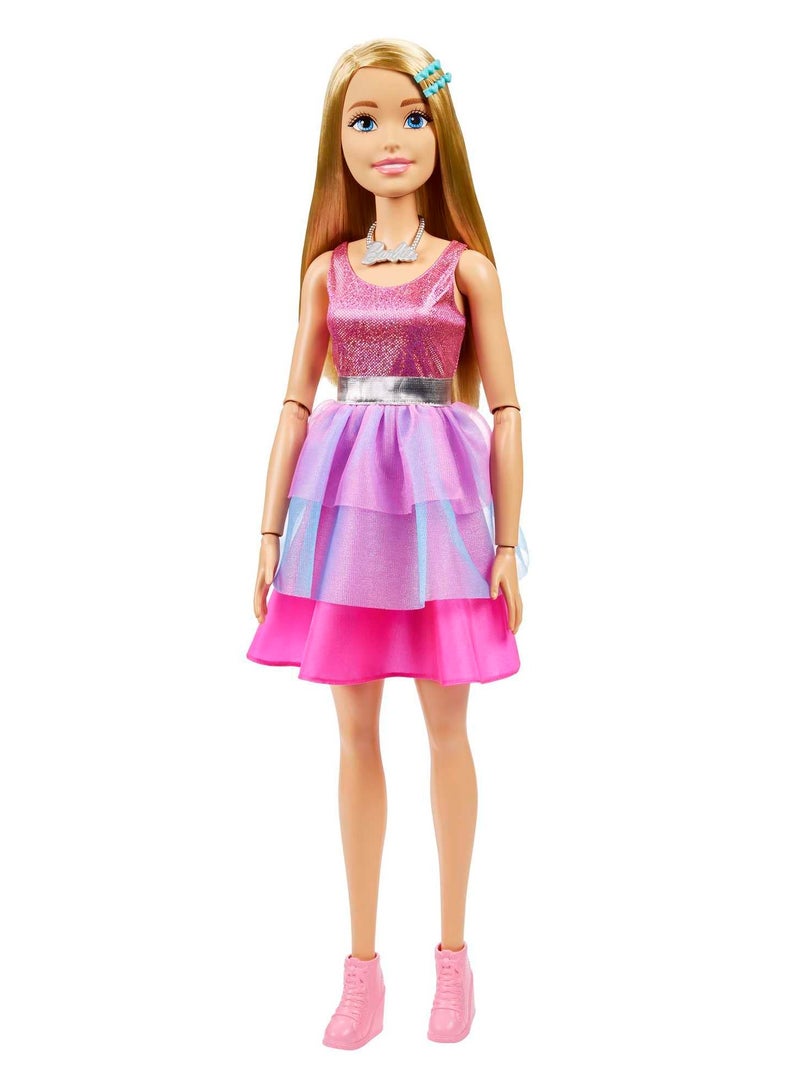 Barbie Large Dolls 28 Inch Pink Doll - Caucasian - Image 2
