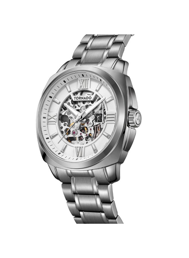 TORNADO Men's Stainless Steel Automatic Watch T7316-XBXW - 42 mm  - Image 5