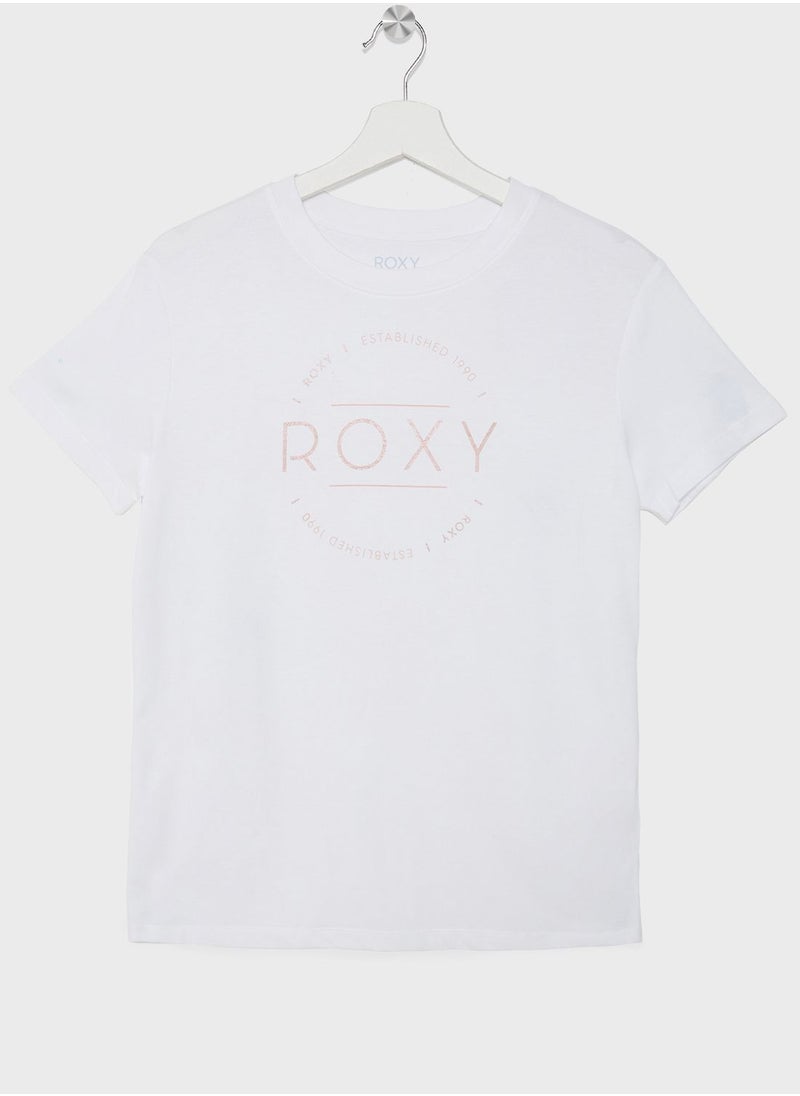 Roxy Kids Ocean Road T-Shirt  - Image 1