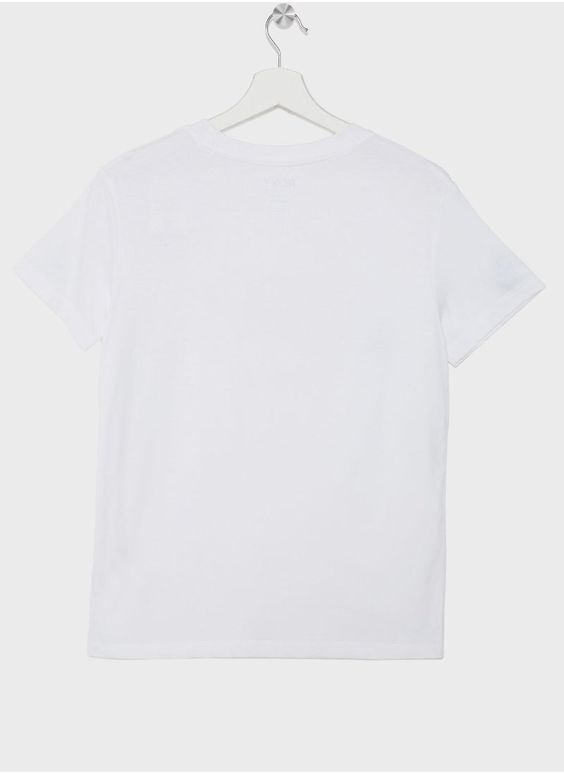 Roxy Kids Ocean Road T-Shirt  - Image 2