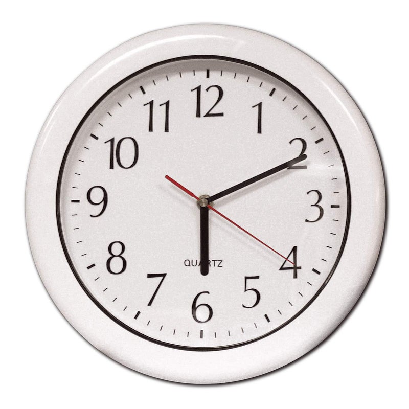 Poolmaster 52600 Indoor or Outdoor Clock White Medium 12Inch - Image 2