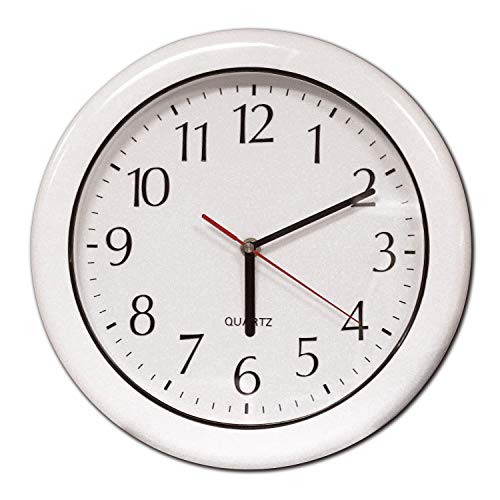 Poolmaster 52600 Indoor or Outdoor Clock White Medium 12Inch - Image 1