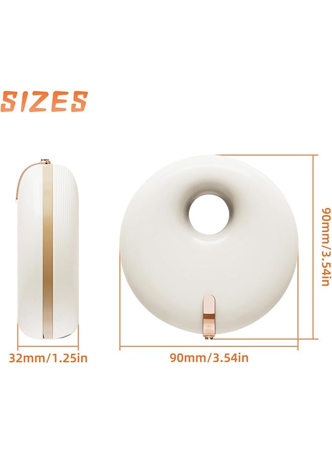 MXN Double-Layer Retainer Case, Portable Denture Bath Case, Denture Box Dental Storage Container with Denture Cleaner Brush Denture Container Portable, False Teeth Storage Container for travel retainer cleaning - Image 2