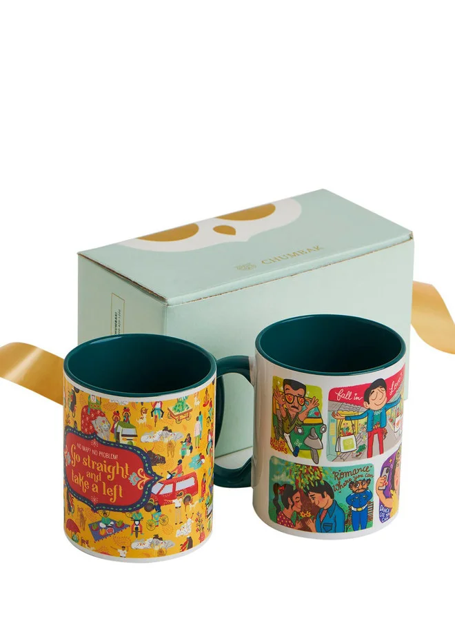 Chumbak Mad about India Mugs Gift Set