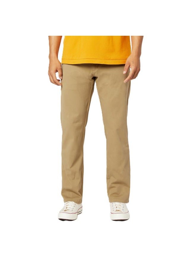 DOCKERS Men's Modern Straight Smart 360 FLEX Ultimate Chino Casual Pants, New British Khaki, 36W x 32L - Image 1