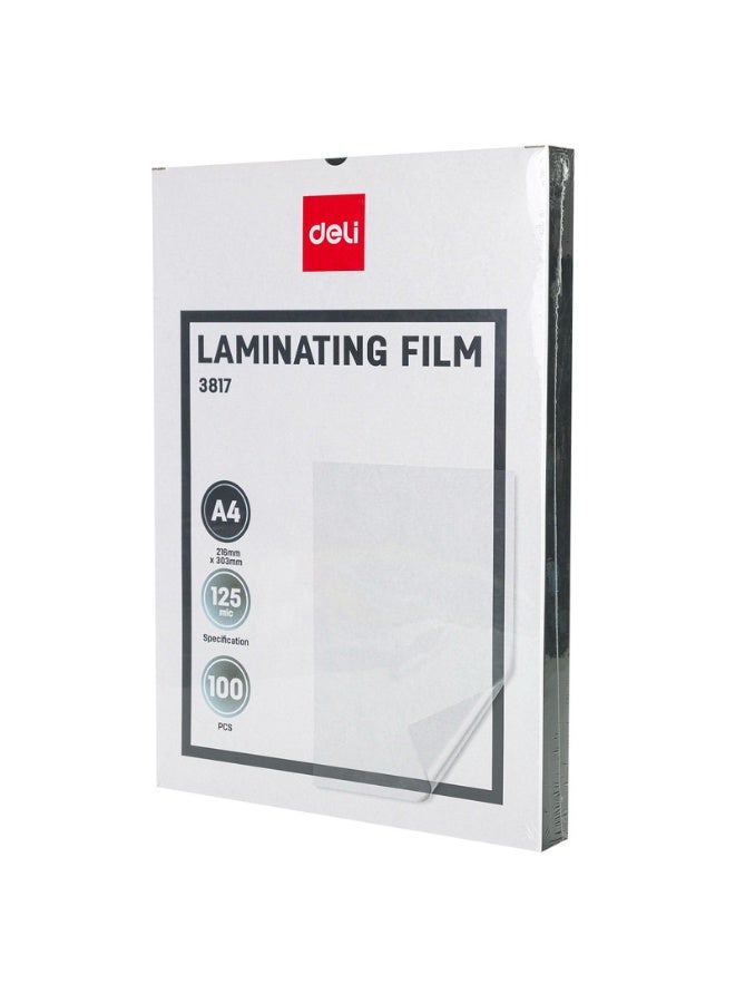 Deli فيلم لامينيتر دلي E3817 - أوراق لامينيتر A4 لحماية الوثائق - مثالي للاستخدام في المنزل أو المكتب أو المدرسة - Image 4