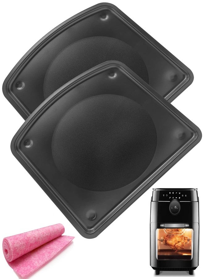 GSZN صينية تجميع الزيت (قطعتان) لقلايات شيفمان الهوائية سعة 6.3 لتر، قطع غيار ممتازة لقلايات ألتريان وآريا الهوائية، غير لاصقة، آمنة للغسل في غسالة الأطباق - Image 1