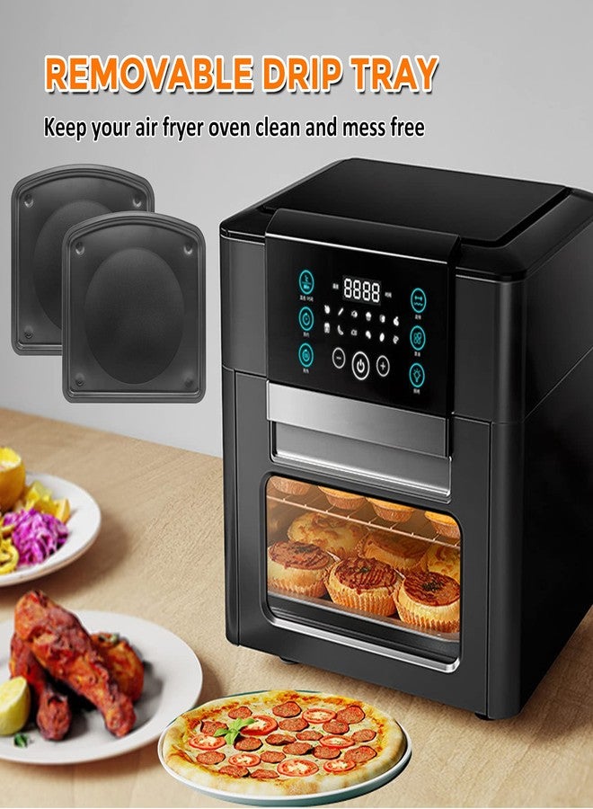 GSZN صينية تجميع الزيت (قطعتان) لقلايات شيفمان الهوائية سعة 6.3 لتر، قطع غيار ممتازة لقلايات ألتريان وآريا الهوائية، غير لاصقة، آمنة للغسل في غسالة الأطباق - Image 5