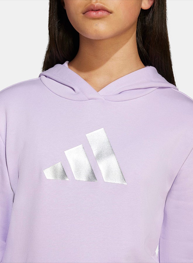 Adidas Glam Graphic Hoodie Kids - Image 5