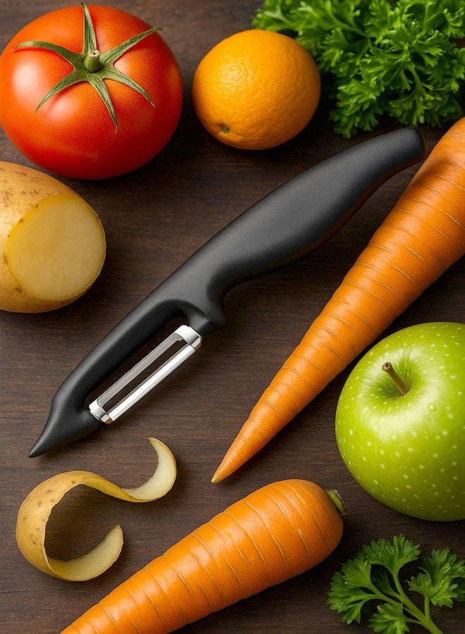 Top Chef Forever Peeler – Simple, Strong & Built to Last – Black - Image 1