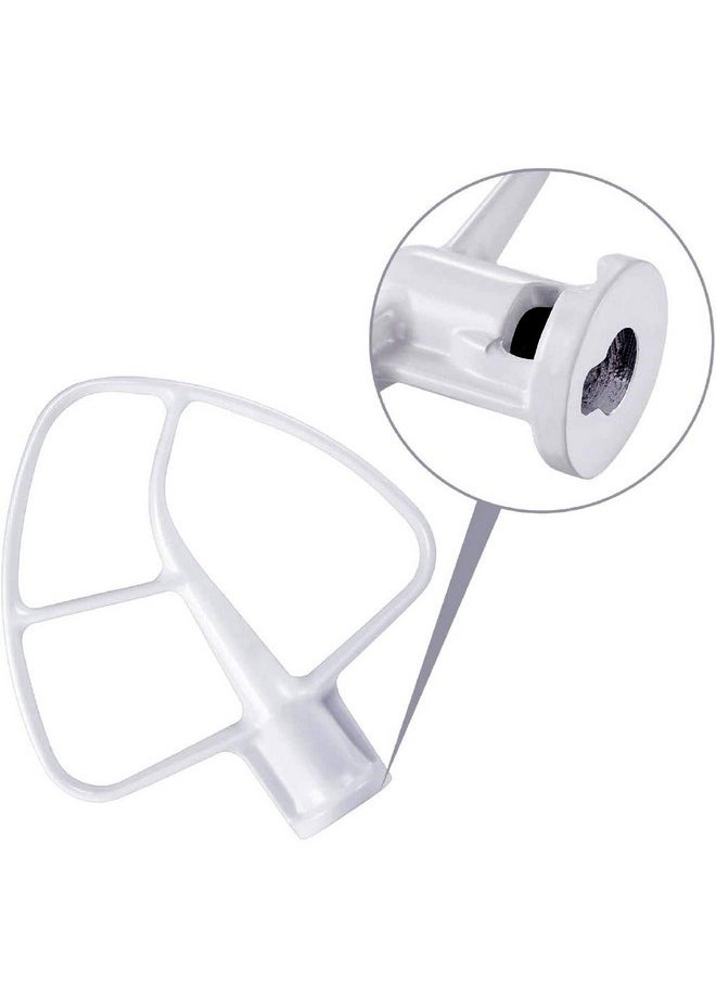 Podoy - Podoy K45B Coated Flat Beater Compatible with Kitchenaidd 4.5-QT Mixer Bowl Tilt-Head Stand Paddle Attachment K45 K45SS KSM75 KSM90 KSM95 KSM100 KSM103 KSM110 - Image 1