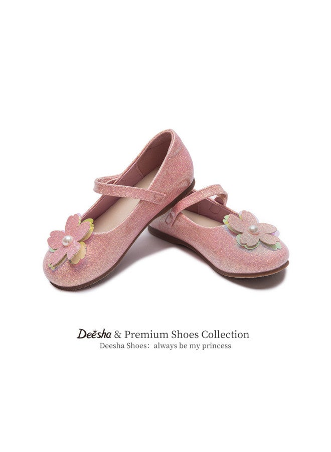 DEESHA New Arrival】girls' Glitter Princess Shoes, 2025 New Spring/autumn Campus Performance Fashion Shoes, Elegant Dance Shoes - Image 4