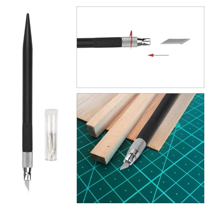 SUNYOK SUNYOK 18pcs Model Tools Kit Gundam Model Making Tools Kit Hobby Craft Tool Sets for Model Making Modeler Basic Building Tools and Equipment for Plastic Planes Ship Boats Adults Kids  - Image 2
