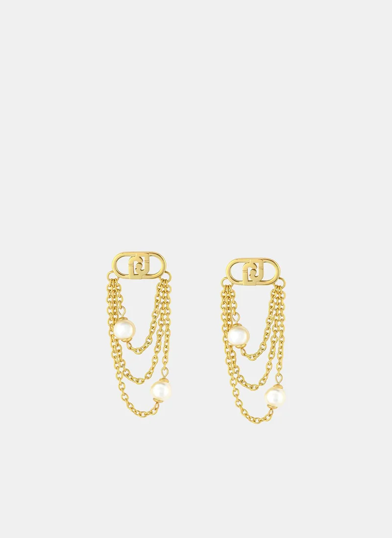Liu Jo Earrings with multirow and monogram