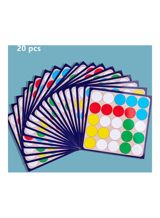 NIBEMINENT Interesting Finger Ball Colour Cognitive Teaching Aids Puzzle 15x16x4.3cm  - Image 3