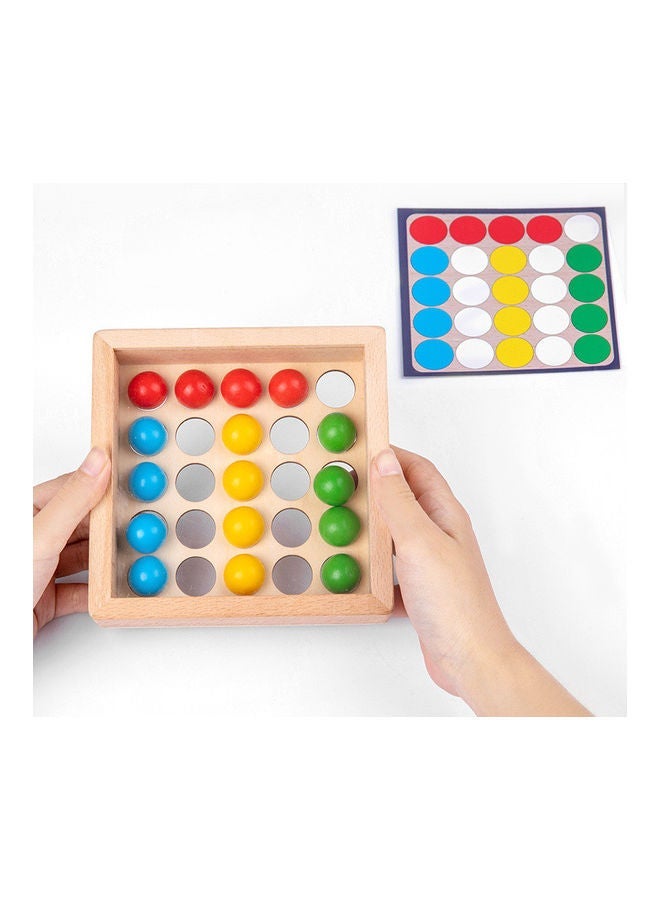 NIBEMINENT Interesting Finger Ball Colour Cognitive Teaching Aids Puzzle 15x16x4.3cm  - Image 2